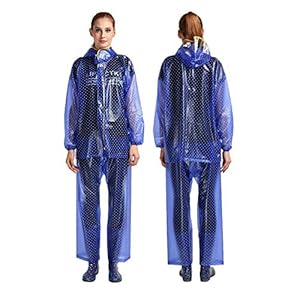 foto de chubasqueros transparentes Traje impermeable